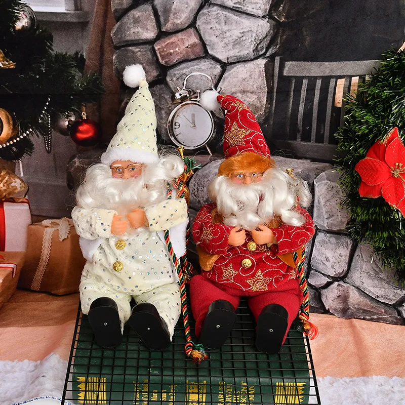 40cm Sitting Santa Claus Christmas Decoration Doll Xmas Tree Decorative Ornament Home Room Office Shop Bar New Year Decor Gift
40cm Sitting Santa Claus Christmas Decoration Doll Xmas Tree Decorative Ornament Home Room Office Shop Bar New Year Decor Gift