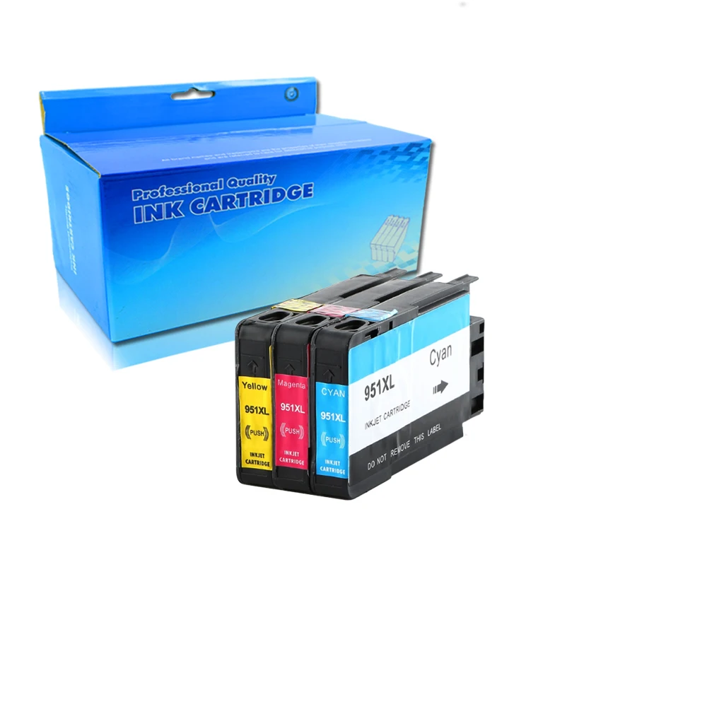 ( 1 Cayn,1 Magenta ,1Yellow ) Compatible for HP Printer ink 950XL 951XL Compatible for Officejet pro 8610 8600 Printer
( 1 Cayn,1 Magenta ,1Yellow ) Compatible for HP Printer ink 950XL 951XL Compatible for Officejet pro 8610 8600 Printer