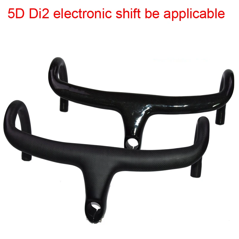 Newest Road bicycle 3K full carbon fibre aero bike handlebar stem integrated 5D Di2 electronic shift be applicable
Newest Road bicycle 3K full carbon fibre aero bike handlebar stem integrated 5D Di2 electronic shift be applicable