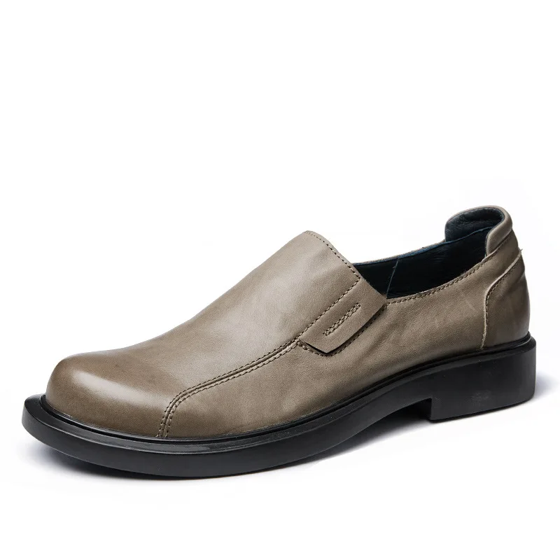 Designer Shoes Men Leisure Shoes Soft Bottom Men Casual Shoes Fashion Cowhide Loafers Spring Autumn British Men Dress Shoes Mens
Designer Shoes Men Leisure Shoes Soft Bottom Men Casual Shoes Fashion Cowhide Loafers Spring Autumn British Men Dress Shoes Mens