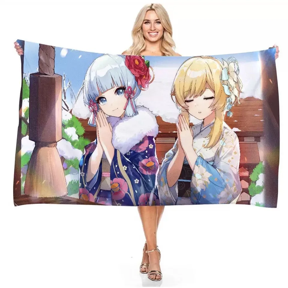 Genshin Impact Figure Microfiber Bath Towel Kawaii Jean Klee Kaeya towel bathroom Beach Spa Bathrobes Anime Wash Clothing Dresse
Genshin Impact Figure Microfiber Bath Towel Kawaii Jean Klee Kaeya towel bathroom Beach Spa Bathrobes Anime Wash Clothing Dresse