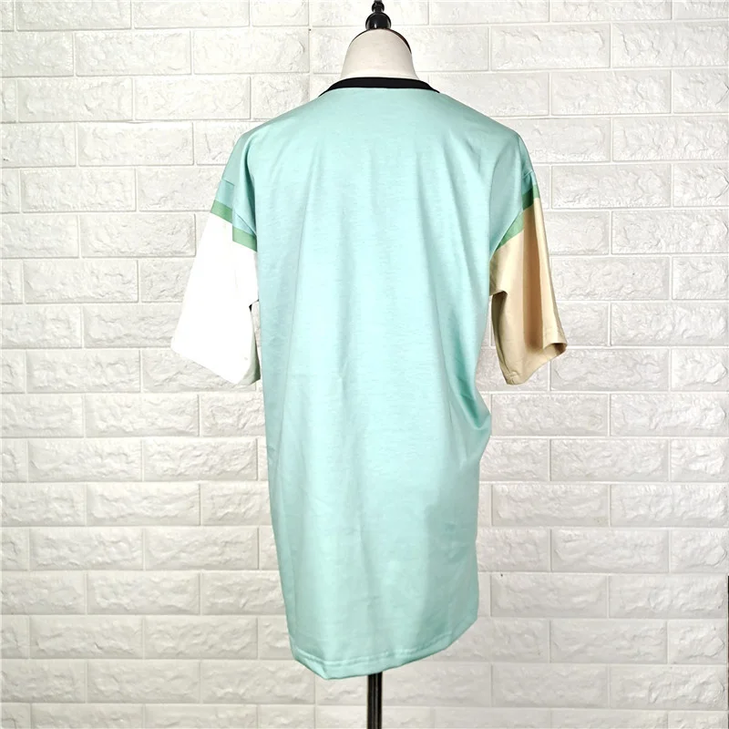 Summer Spring Sequins Beading Cartoon Printed T-shirt Women Street Sweet Loose Fit Short Sleeve Tops T Shirt Light Green S-L
Summer Spring Sequins Beading Cartoon Printed T-shirt Women Street Sweet Loose Fit Short Sleeve Tops T Shirt Light Green S-L