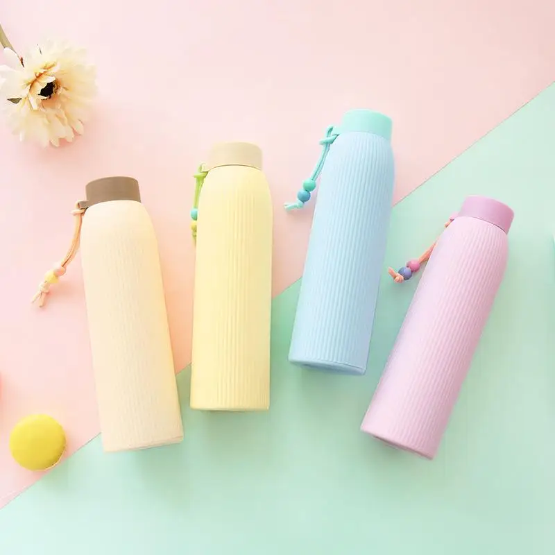 310ml Creative double Water glass cup Striped double bead insulated portable Insulated gift cup Coffee Tea Milk Bottle Gifts
310ml Creative double Water glass cup Striped double bead insulated portable Insulated gift cup Coffee Tea Milk Bottle Gifts