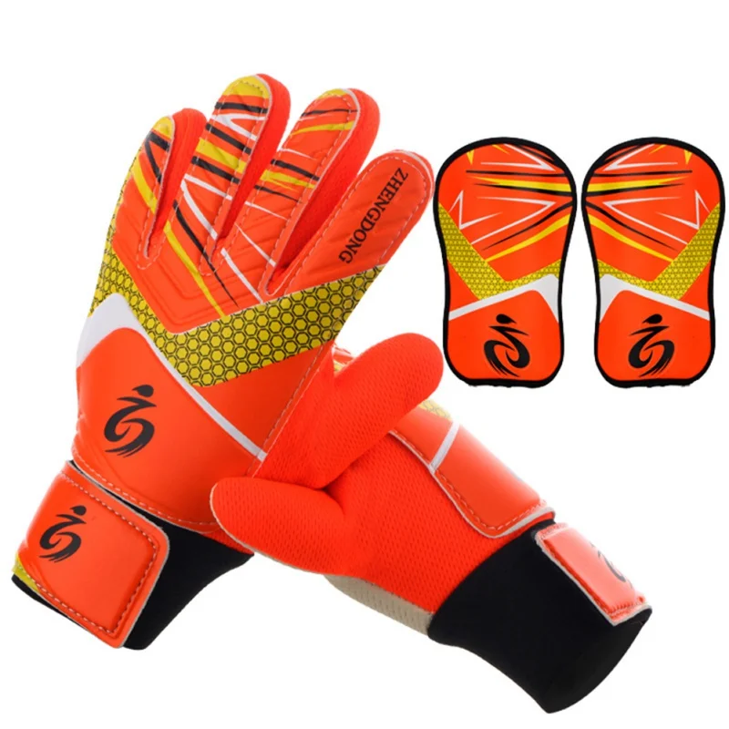 Kids Football Soccer Goalkeeper Anti-Slip Training Gloves Breathable Gloves With Leg Guard Protector Team Sports
Kids Football Soccer Goalkeeper Anti-Slip Training Gloves Breathable Gloves With Leg Guard Protector Team Sports