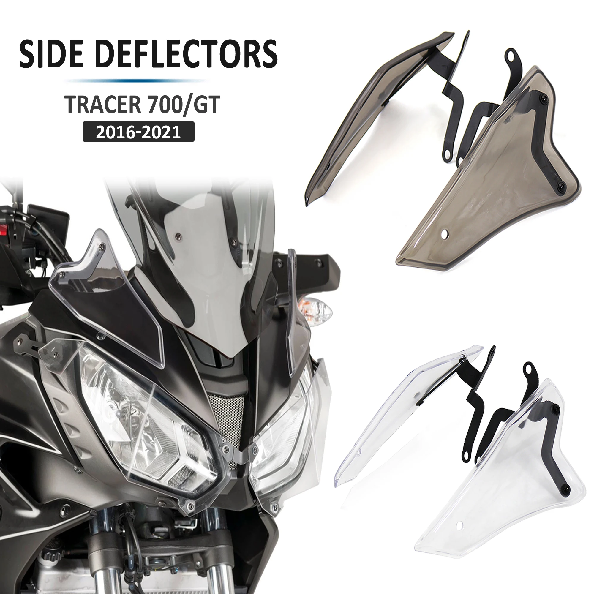 2021-2016 For Yamaha Tracer 700/GT MT-07 Tracer GT Side Window Deflector Motorcycle Windshield Front Panels 2020 2019
2021-2016 For Yamaha Tracer 700/GT MT-07 Tracer GT Side Window Deflector Motorcycle Windshield Front Panels 2020 2019