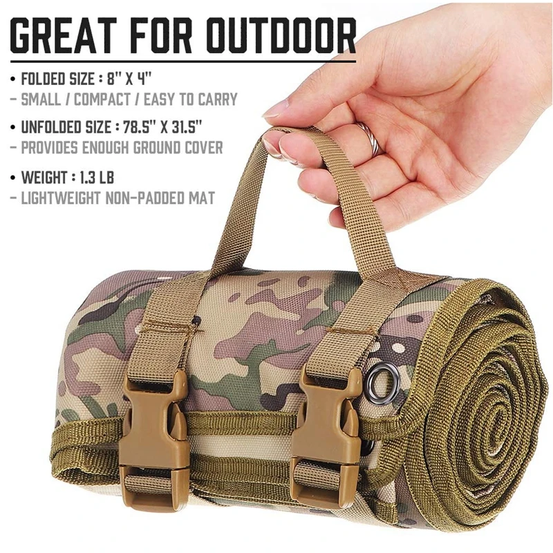Shooting Mat for Range Shooting Gear Tactical Training Shooting Pad Rool-Up Shooters Mat Non-Slip Durable Shooting Rest Hunting
Shooting Mat for Range Shooting Gear Tactical Training Shooting Pad Rool-Up Shooters Mat Non-Slip Durable Shooting Rest Hunting