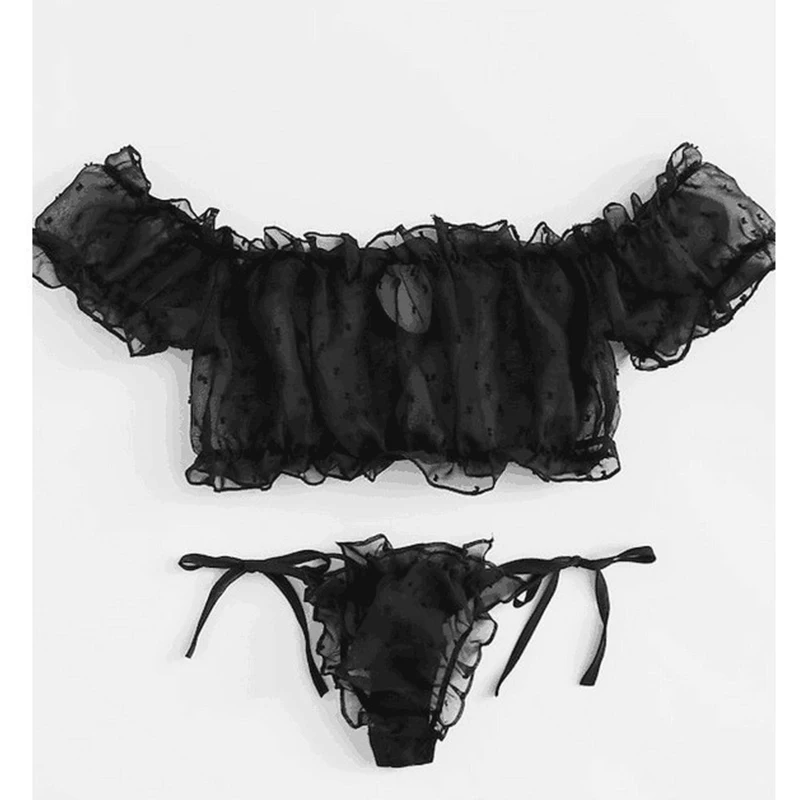 Women Lingerie Set Ladies pink Corset gauze lace bandage split Underwear Lingerie Set conjuntos ropa interior mujer T#
Women Lingerie Set Ladies pink Corset gauze lace bandage split Underwear Lingerie Set conjuntos ropa interior mujer T#