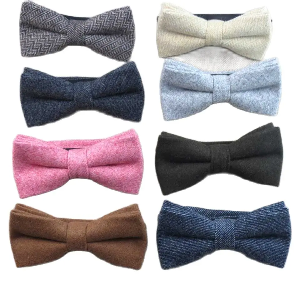 100% Wool Men's Bowtie 6cm Solid Bow Ties For Men Wedding Party Shirt Dress Accessories Christmas Gifts Gravata Cravate
100% Wool Men's Bowtie 6cm Solid Bow Ties For Men Wedding Party Shirt Dress Accessories Christmas Gifts Gravata Cravate