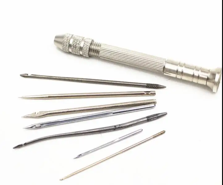 Thousands of millions can change head Multi-function awl Shoe repair tool Fine crochet repair leather sewing awl needle
Thousands of millions can change head Multi-function awl Shoe repair tool Fine crochet repair leather sewing awl needle