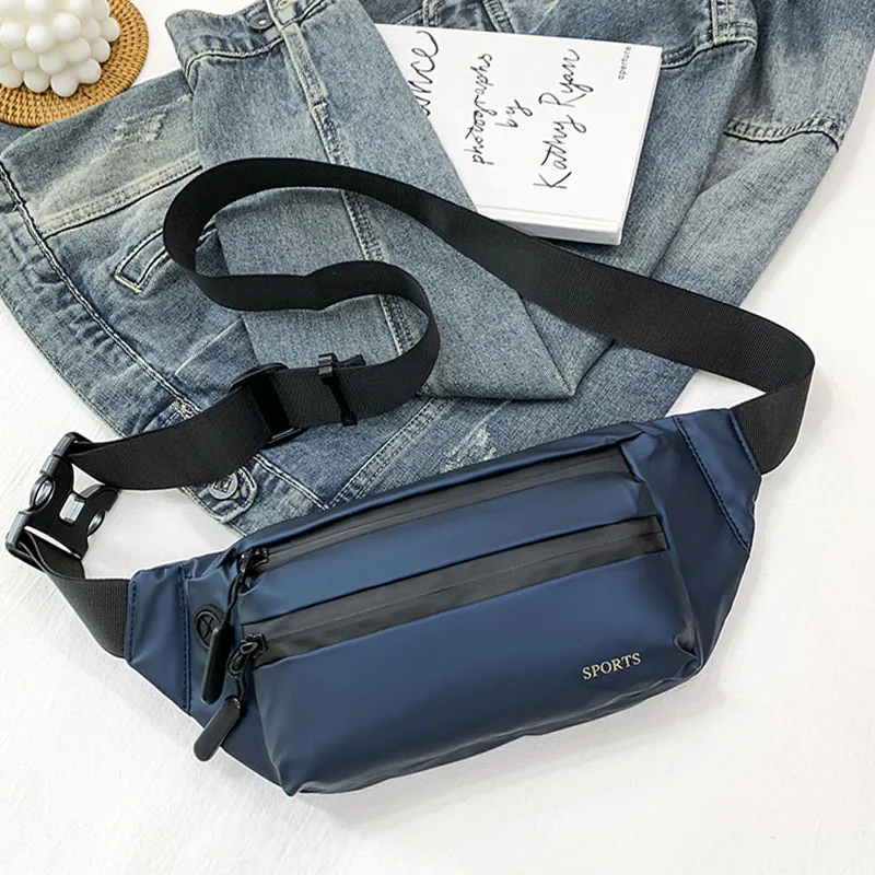 Men Bag Casual Waist Bag Nylon Bum Purse Fashion Male Chest Bag Outdoor Phone Pouch Purse Travel Small Crossbody Bags
Men Bag Casual Waist Bag Nylon Bum Purse Fashion Male Chest Bag Outdoor Phone Pouch Purse Travel Small Crossbody Bags