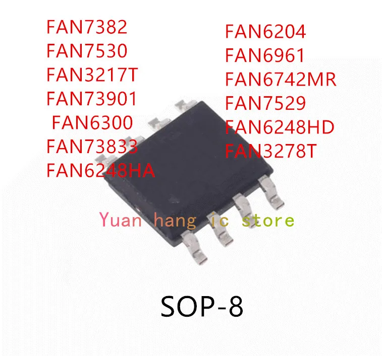 FAN7382 FAN7530 FAN3217T FAN73901 FAN6300 FAN73833 FAN6248HA FAN6204 FAN6961 FAN6742MR FAN7529 FAN6248HD FAN3278T SOP-8, 10 шт.
FAN7382 FAN7530 FAN3217T FAN73901 FAN6300 FAN73833 FAN6248HA FAN6204 FAN6961 FAN6742MR FAN7529 FAN6248HD FAN3278T SOP-8, 10 шт.