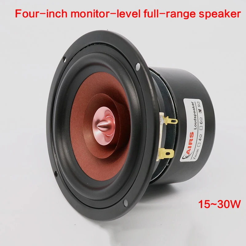 15~30W 4-inch Full-range Speaker 4 Inch Fever HIFI Full-range Speaker Vocal Instrument 84Hz~20KHz 88dB Double Magnetic Structure
15~30W 4-inch Full-range Speaker 4 Inch Fever HIFI Full-range Speaker Vocal Instrument 84Hz~20KHz 88dB Double Magnetic Structure