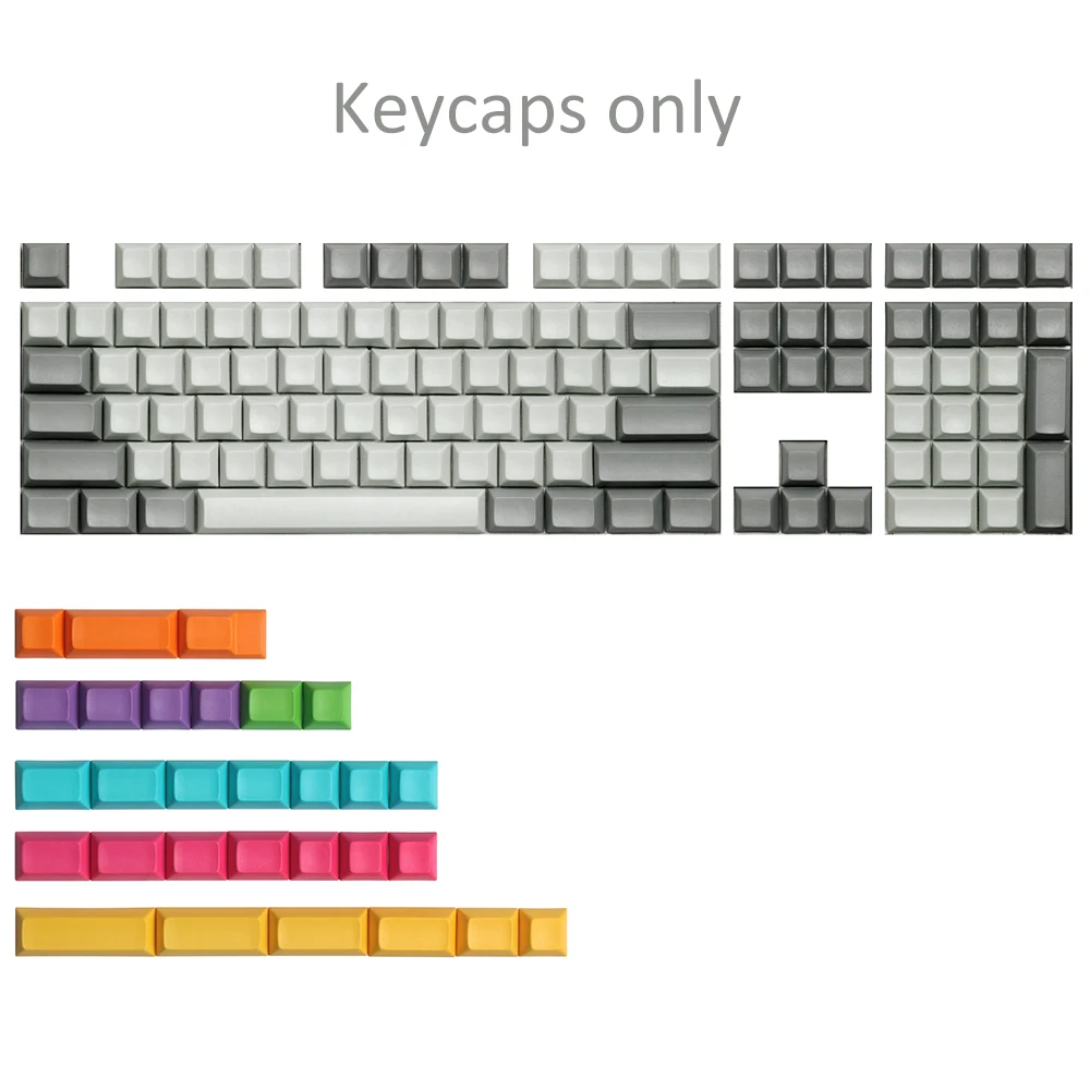No Letter DSA PBT Keycaps For Cherry Mx Switch Mechanical Gaming Keyboard Filco 60 87 104 Keycap Replacement White Grey Color
No Letter DSA PBT Keycaps For Cherry Mx Switch Mechanical Gaming Keyboard Filco 60 87 104 Keycap Replacement White Grey Color
