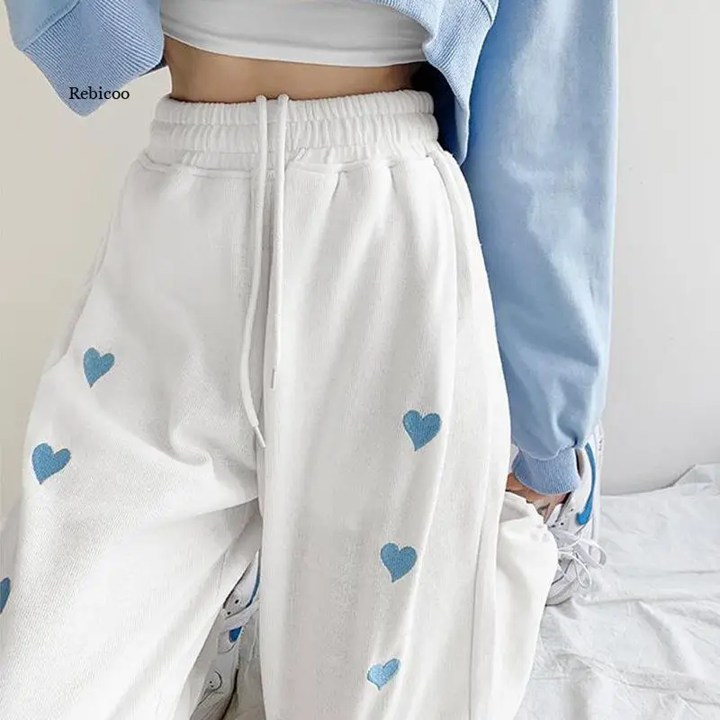 Straight Trousers Women Fashion High Waist Casual Solid Color Pants Loose Pantalones Korean Style Drawstring Joggers
Straight Trousers Women Fashion High Waist Casual Solid Color Pants Loose Pantalones Korean Style Drawstring Joggers
