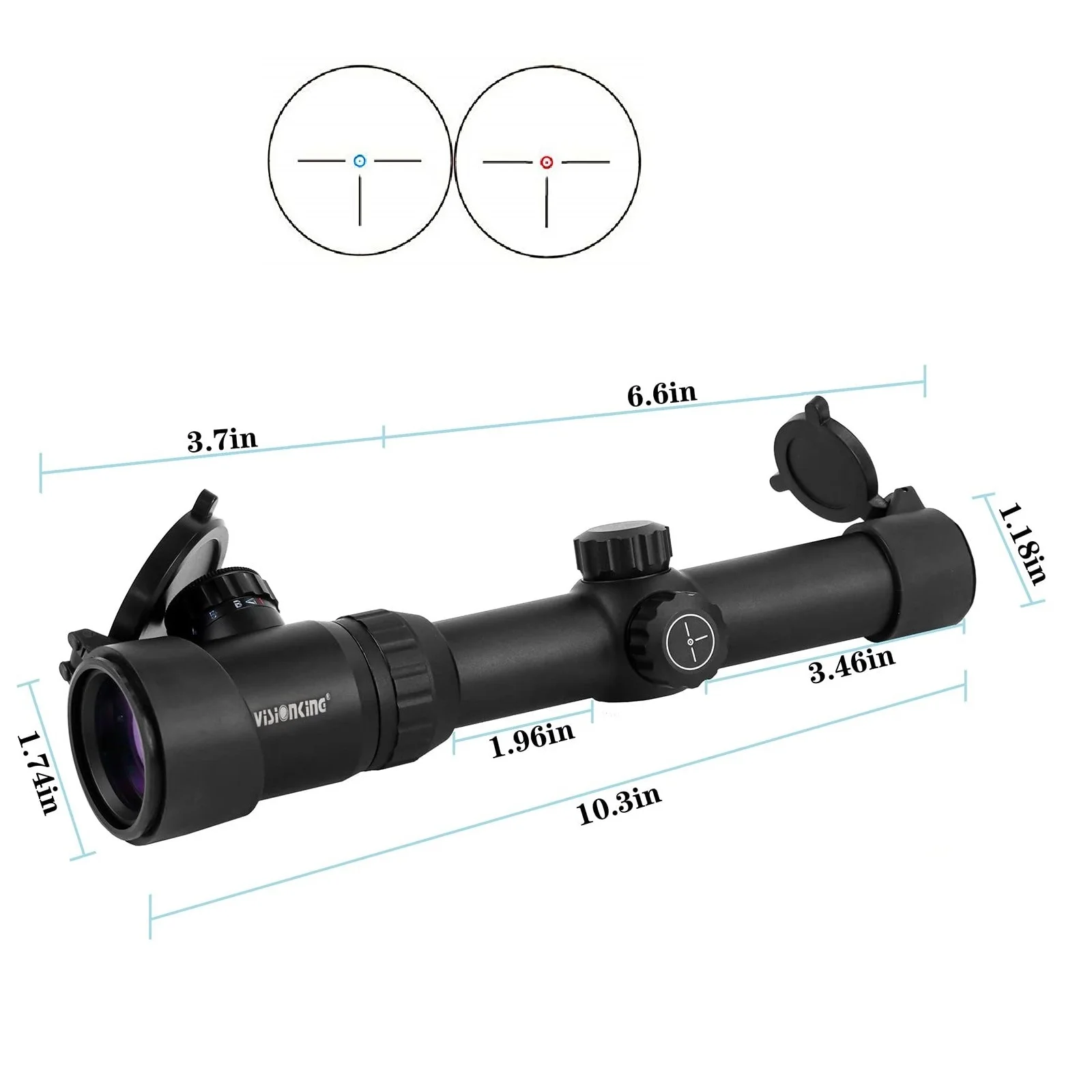 Visionking 1,25-5x26 военный охотничий прицел, осветительный Трехконтактный водонепроницаемый FMC фотооптический прицел для. 223 Cal
Visionking 1,25-5x26 военный охотничий прицел, осветительный Трехконтактный водонепроницаемый FMC фотооптический прицел для. 223 Cal