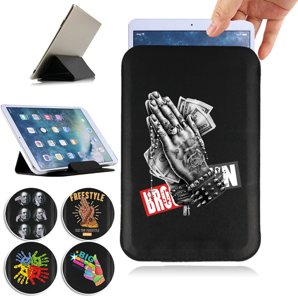 Tablet Bag Sleeve Universal Stand Cover for IPad Air Pro Huawei Samsung 7 8 10 Inch Magnet Pack PU Leather Folding Holder
Tablet Bag Sleeve Universal Stand Cover for IPad Air Pro Huawei Samsung 7 8 10 Inch Magnet Pack PU Leather Folding Holder