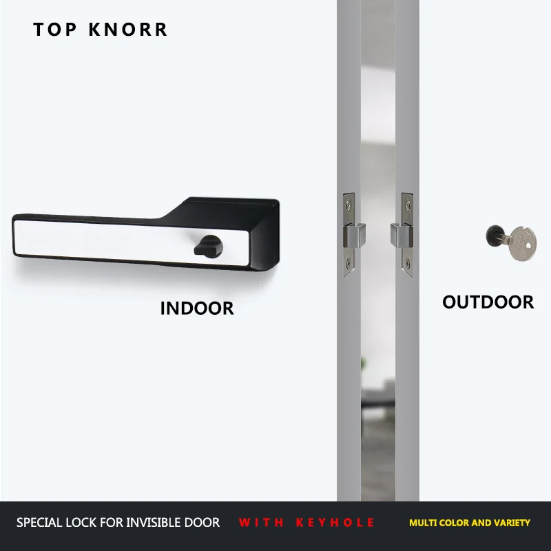 TOP KNORR Invisible Door Lock Interior Door Handle Hand New Room Hidden Bedroom With Key Door Lock Door Knob Ecological Lock
TOP KNORR Invisible Door Lock Interior Door Handle Hand New Room Hidden Bedroom With Key Door Lock Door Knob Ecological Lock