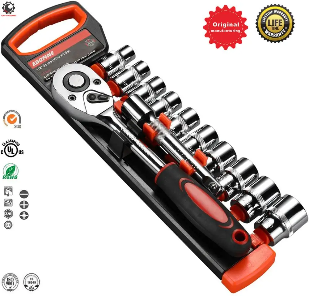 1/4” 3/8” Inch Ratchet Socket Wrench Set,Drive Socket Set,Common CR-V Ratchet Wrench Spanner for Bicycle Motorcycle Car
1/4” 3/8” Inch Ratchet Socket Wrench Set,Drive Socket Set,Common CR-V Ratchet Wrench Spanner for Bicycle Motorcycle Car