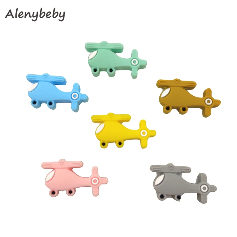 Mini Cute Aircraft Silicone Beads Animal Baby Teether Food Grade Infant Teething Bead For DIY Nursing Necklace Accessories Toy
Mini Cute Aircraft Silicone Beads Animal Baby Teether Food Grade Infant Teething Bead For DIY Nursing Necklace Accessories Toy