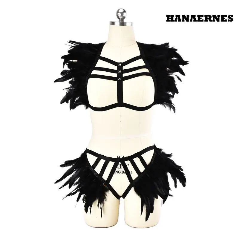 Sexy Ladies Hollow Out Lingerie Cage Harness Beach Feather Bra Bandage Tops Push Up Bralette Bustier Womens Sport Underwear
Sexy Ladies Hollow Out Lingerie Cage Harness Beach Feather Bra Bandage Tops Push Up Bralette Bustier Womens Sport Underwear
