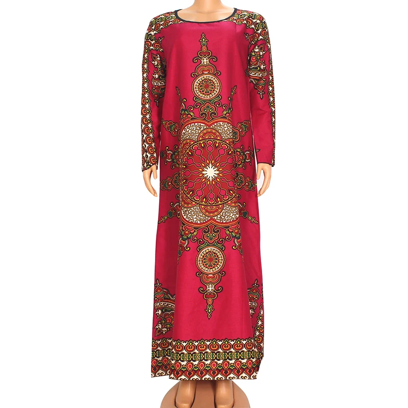 New Arrival African Fashion Dashiki Print Cotton Long Sleeve Fashion Elegant Casual Long Dress For Women Noble Mama Dress
New Arrival African Fashion Dashiki Print Cotton Long Sleeve Fashion Elegant Casual Long Dress For Women Noble Mama Dress
