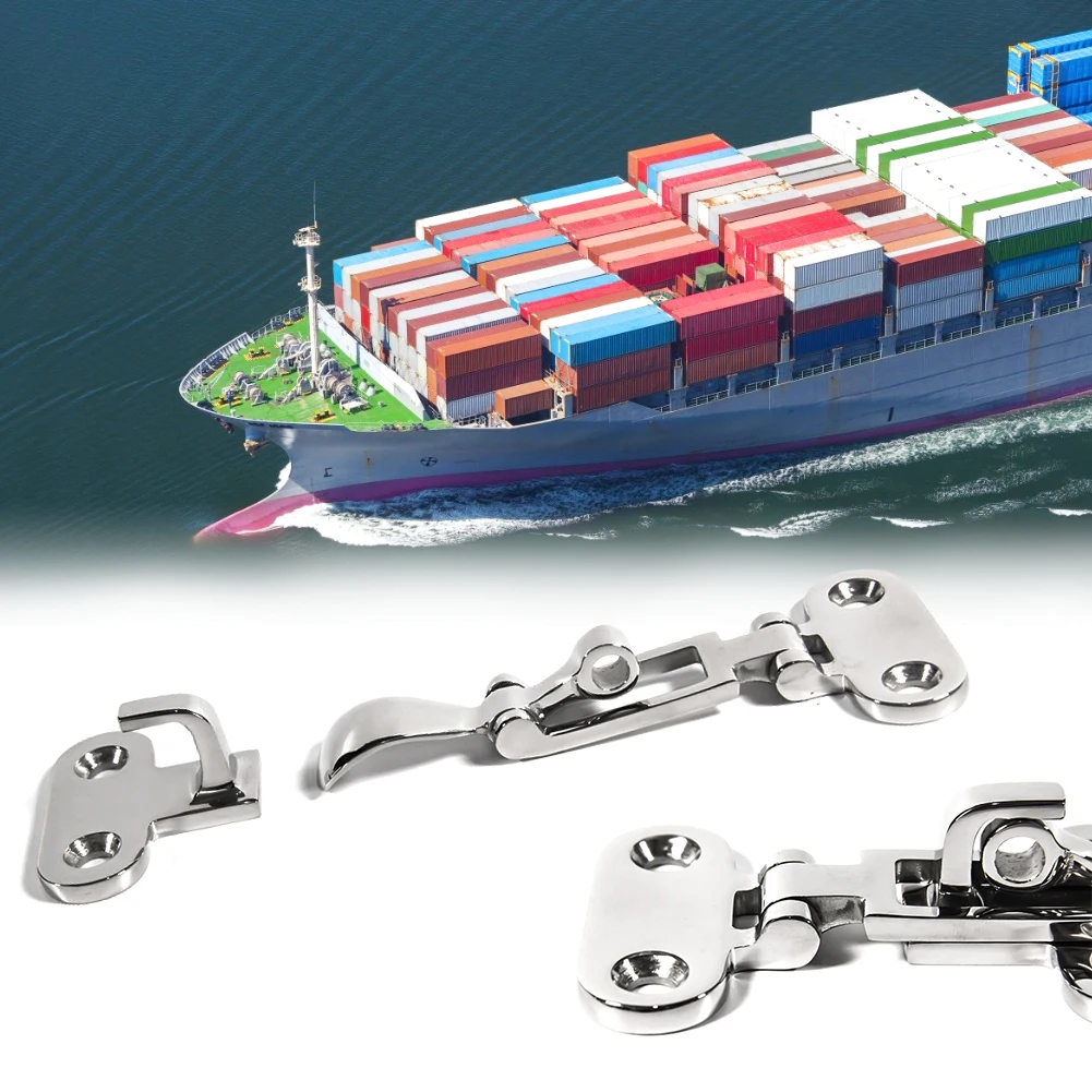 High Quality 316 Stainless Steel Marine Locker Hatch Anti-Rattle Latch Boat Fastener Clamp Marine Hardware Accessories
High Quality 316 Stainless Steel Marine Locker Hatch Anti-Rattle Latch Boat Fastener Clamp Marine Hardware Accessories
