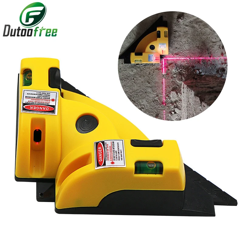 1PC Multipurpose Level Laser Right Angle 90° Laser Level High Quality Level Tool Laser Measurement Tool Level Laser
1PC Multipurpose Level Laser Right Angle 90° Laser Level High Quality Level Tool Laser Measurement Tool Level Laser