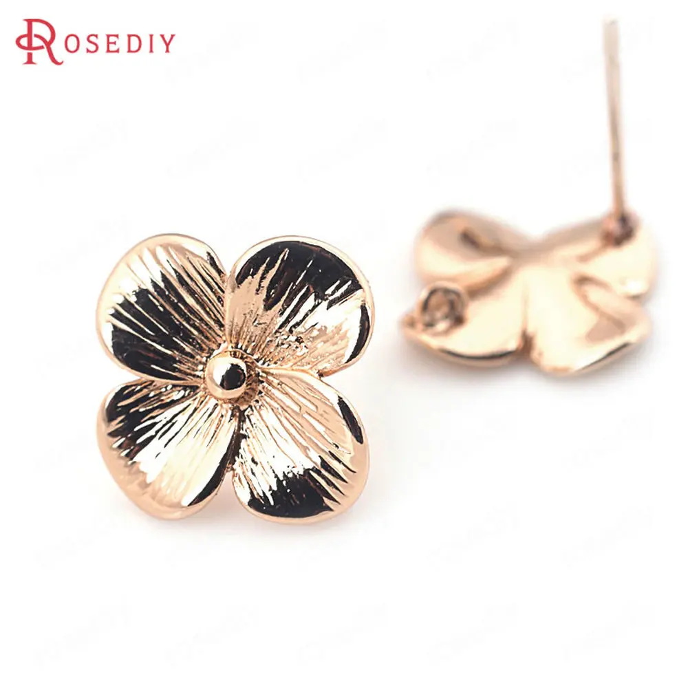 High Quality 14mm High Quality Gold Color Plated cross-flower Palm Copper Earring Stud Diy Jewelry Findings 6 Pieces(JM5620)
High Quality 14mm High Quality Gold Color Plated cross-flower Palm Copper Earring Stud Diy Jewelry Findings 6 Pieces(JM5620)
