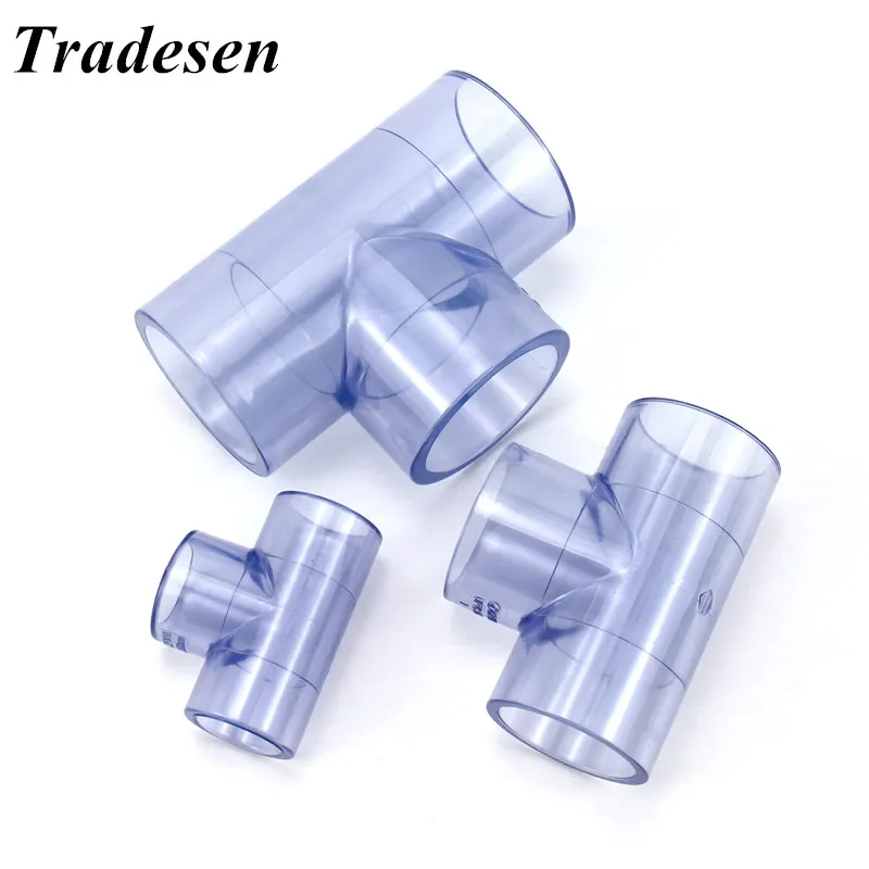 Big Size .D75-160mm UPVC Pipe Transparent Tee Connector Garden Irrigation Watering Tube 3 Way joint Aquarium PVC Pipe Fittings
Big Size .D75-160mm UPVC Pipe Transparent Tee Connector Garden Irrigation Watering Tube 3 Way joint Aquarium PVC Pipe Fittings