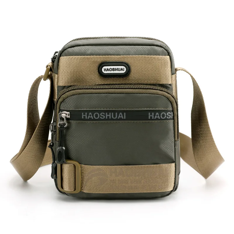 Fashion All-match Men's Shoulder Bag Waterproof Nylon Cloth Bag Light Travel Messenger Bag Large Capacity Casual Handbag
Fashion All-match Men's Shoulder Bag Waterproof Nylon Cloth Bag Light Travel Messenger Bag Large Capacity Casual Handbag