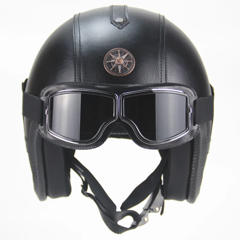 Cruise seasons personality retro helmet electric helmet 3/4 leather big half helmet turtle king
Cruise seasons personality retro helmet electric helmet 3/4 leather big half helmet turtle king