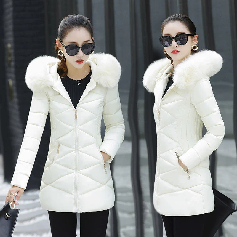 New Women Winter Coat Fake Fur Collar Woman's Parka Hooded Mid Long Outwear Warm Down Cotton Jacket Winter Jackets Female Coat
New Women Winter Coat Fake Fur Collar Woman's Parka Hooded Mid Long Outwear Warm Down Cotton Jacket Winter Jackets Female Coat