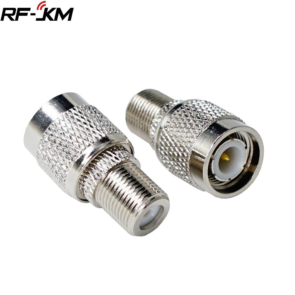TNC Male Plug To F Female Adapter Socket F to TNC connector Nickel Plated Brass Straight Coaxial RF Adapters
TNC Male Plug To F Female Adapter Socket F to TNC connector Nickel Plated Brass Straight Coaxial RF Adapters