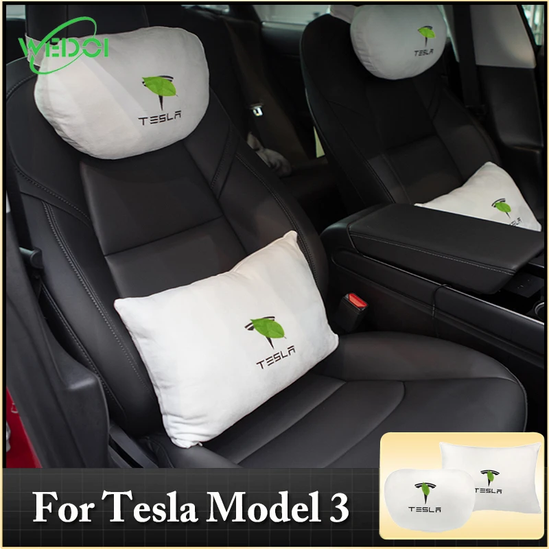 WEDOI High Quality Headrest Waist Pillow For Tesla Model 3 Car Seat Headrest Neck Rest Cushion Car Interior Accessories
WEDOI High Quality Headrest Waist Pillow For Tesla Model 3 Car Seat Headrest Neck Rest Cushion Car Interior Accessories