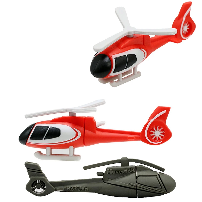 New Air Plane U Disk Cartoon Red Helicopter Model USB Flash Drive 4GB 8GB Pen Drive 16GB 32G 64GB Pendrive Aircraft Memory Stick
New Air Plane U Disk Cartoon Red Helicopter Model USB Flash Drive 4GB 8GB Pen Drive 16GB 32G 64GB Pendrive Aircraft Memory Stick