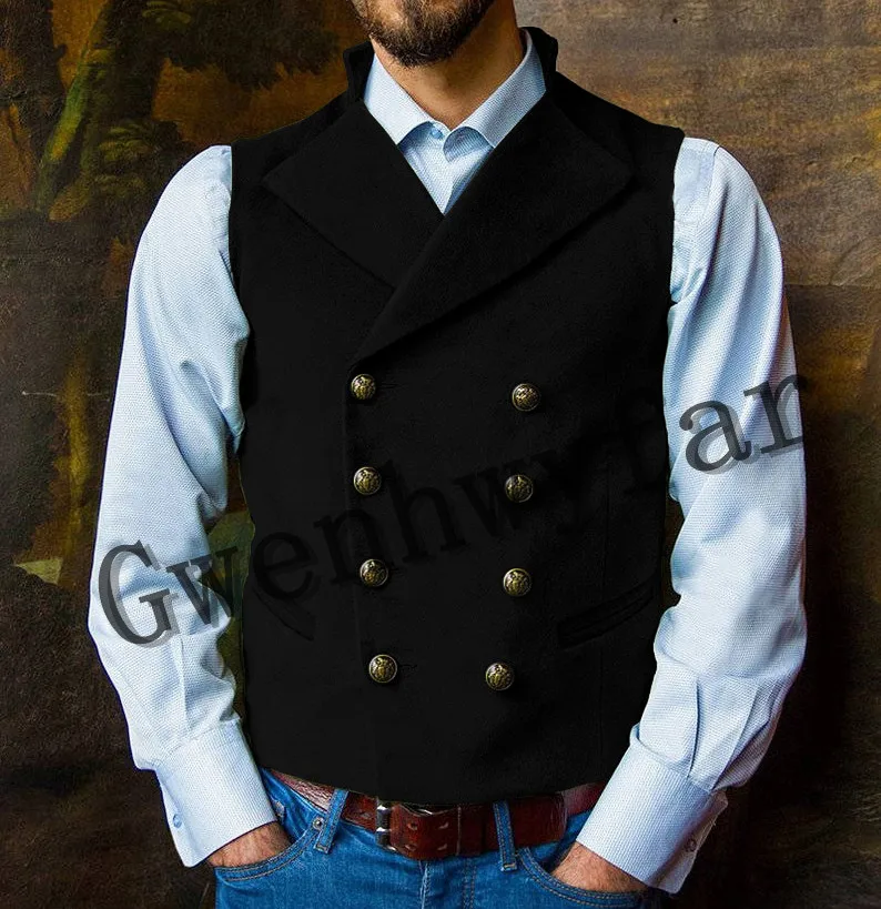 Gwenhwyfar Spring Retro Velvet Casual Slim Waistcoat for Men Wedding European Style Brand Men's Suit Vest
Gwenhwyfar Spring Retro Velvet Casual Slim Waistcoat for Men Wedding European Style Brand Men's Suit Vest