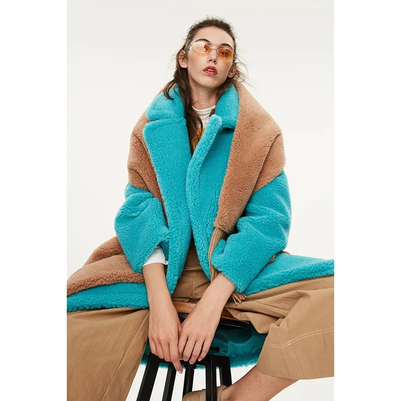 women's faux fur coats long teddy bear coat ladies clothing overcoat plus size green wool blends 2019 autumn winter free ship
women's faux fur coats long teddy bear coat ladies clothing overcoat plus size green wool blends 2019 autumn winter free ship