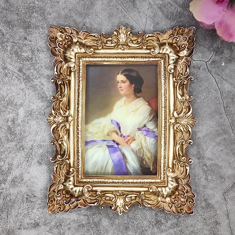 European Style 6 Inch Phase Frame Palace Relief Creative Picture Frame Desktop Home Decoration Frame Wall Hanging
European Style 6 Inch Phase Frame Palace Relief Creative Picture Frame Desktop Home Decoration Frame Wall Hanging