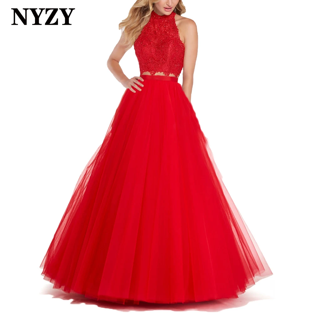 P128 NYZY Tulle Red Two Piece Prom Dresses Long 2021 Ball Gown Party Graduation Dress Formal Dress
P128 NYZY Tulle Red Two Piece Prom Dresses Long 2021 Ball Gown Party Graduation Dress Formal Dress