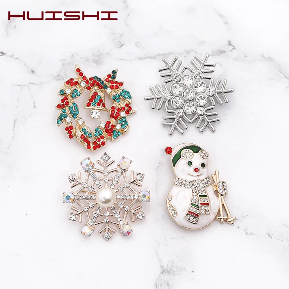 HUISHI Christmas Brooch For Women Christmas Gifts Santa Claus Christmas Trees Socks Hat Sock Rhinestone Brooches For Women Gift
HUISHI Christmas Brooch For Women Christmas Gifts Santa Claus Christmas Trees Socks Hat Sock Rhinestone Brooches For Women Gift
