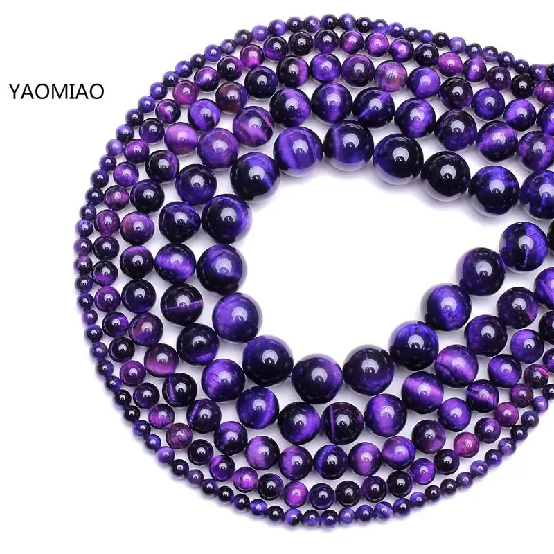 Wholesale Price Natural Stone purple Tiger Eye Agat Round Beads 15" Strand 4 6 8 10 12MM Pick Size Beads For Jewelry Making
Wholesale Price Natural Stone purple Tiger Eye Agat Round Beads 15" Strand 4 6 8 10 12MM Pick Size Beads For Jewelry Making