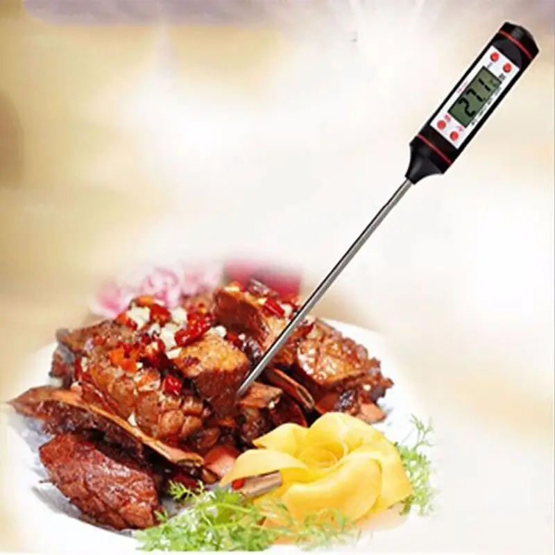 Kitchen Barbecue Thermometer LCD Digital Cooking Long Probe Food Meat BBQ Tools Kitchen Thermometer
Kitchen Barbecue Thermometer LCD Digital Cooking Long Probe Food Meat BBQ Tools Kitchen Thermometer