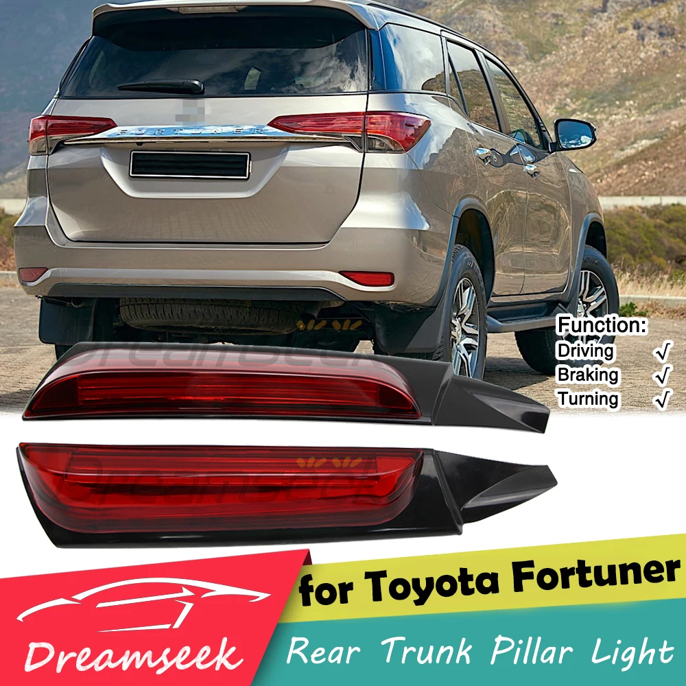 Фонарь заднего багажника фонарь для Toyota Fortuner 2015-2021 с динамическим поворотным сигналом и красными линзами
Фонарь заднего багажника фонарь для Toyota Fortuner 2015-2021 с динамическим поворотным сигналом и красными линзами