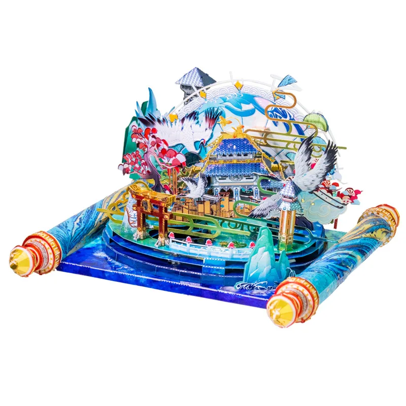 Art Model MU 3D Metal Puzzle YUN-MENG LAKES building model DIY 3D Laser Cut Assemble Jigsaw Toys GIFT For children
Art Model MU 3D Metal Puzzle YUN-MENG LAKES building model DIY 3D Laser Cut Assemble Jigsaw Toys GIFT For children
