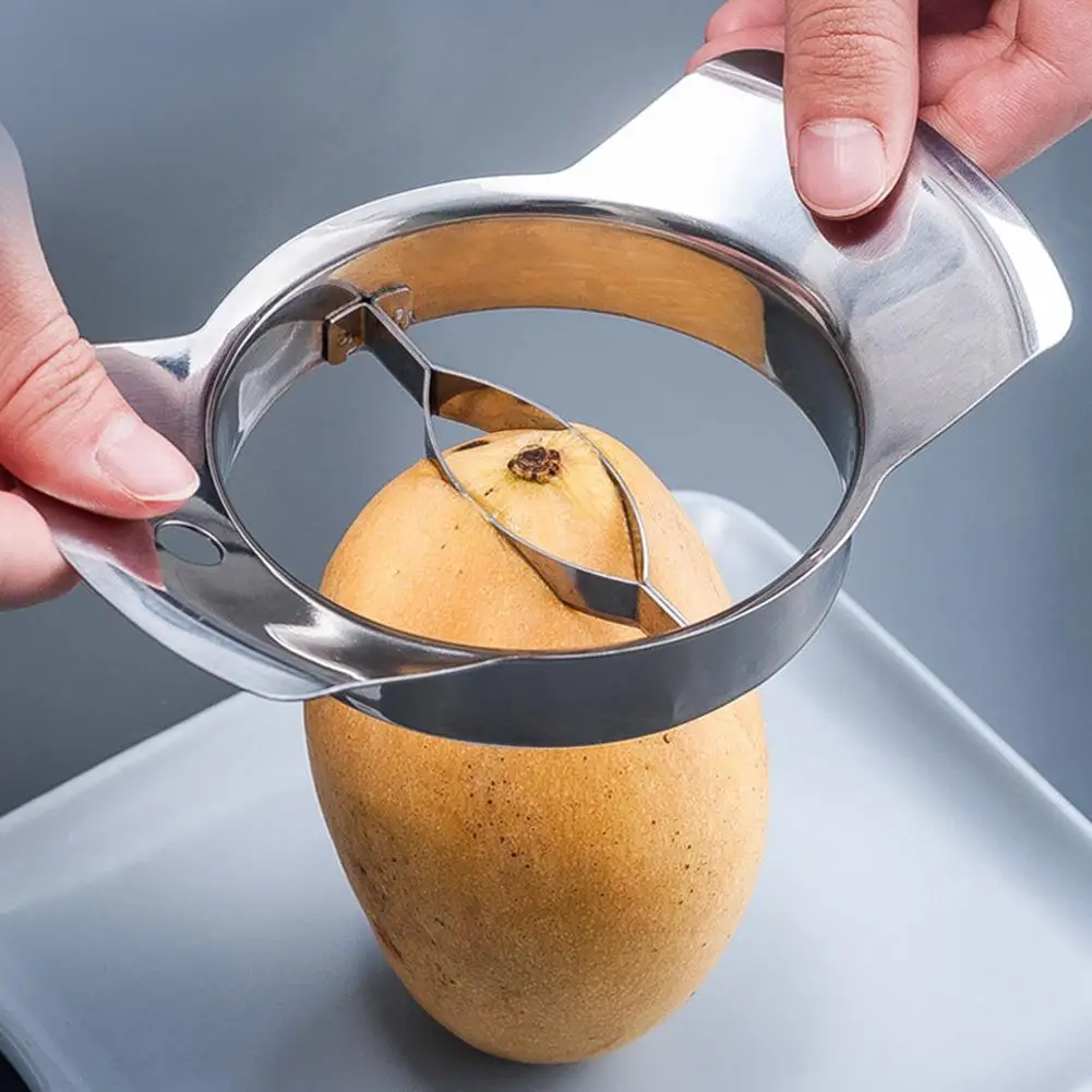 1pcs Mango Splitter Slicer Fruit Cutter Pitter Craft Kitchen Tool Cutter Peach Fruit Splitter Large Mango Cutter Pit Remover
1pcs Mango Splitter Slicer Fruit Cutter Pitter Craft Kitchen Tool Cutter Peach Fruit Splitter Large Mango Cutter Pit Remover