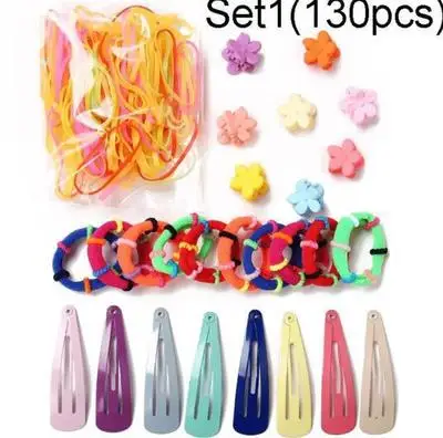 Hot Selling Multi-color Drop-shaped Flower Hairpin Rubber Band Combination Set Creative Simple Headdress Set
Hot Selling Multi-color Drop-shaped Flower Hairpin Rubber Band Combination Set Creative Simple Headdress Set