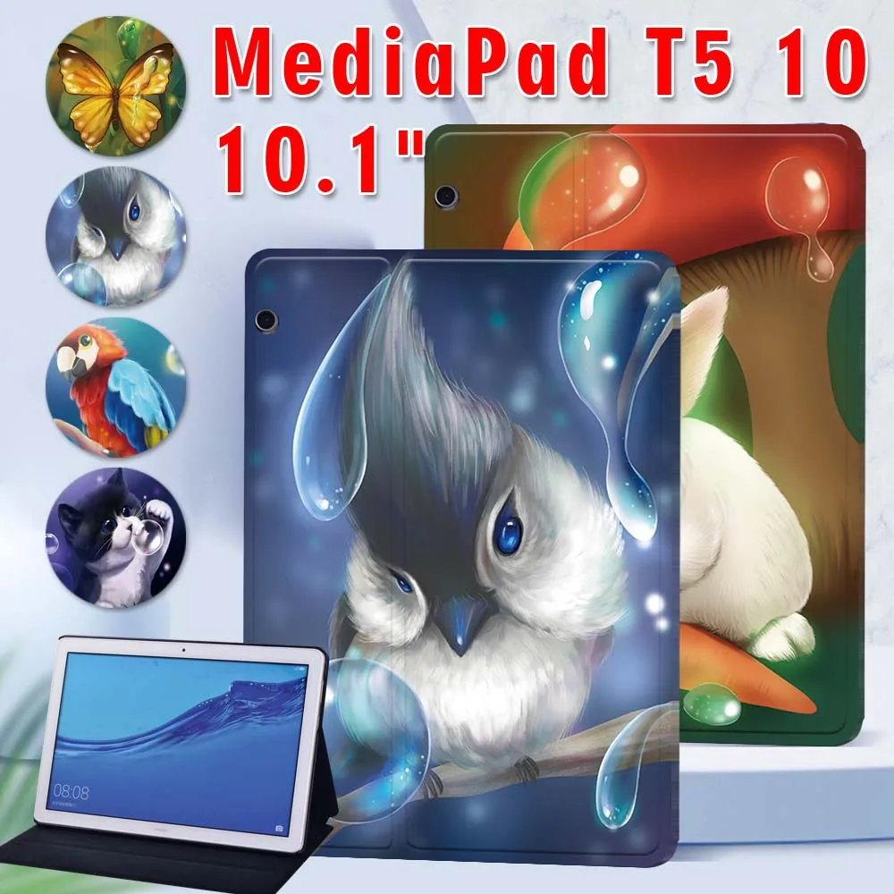 For Huawei Mediapad T5 Case,For Tablet Huawei MediaPad T5 AGS2-W09/L09/L03/W19 10.1" Animal Series Cover Case
For Huawei Mediapad T5 Case,For Tablet Huawei MediaPad T5 AGS2-W09/L09/L03/W19 10.1" Animal Series Cover Case