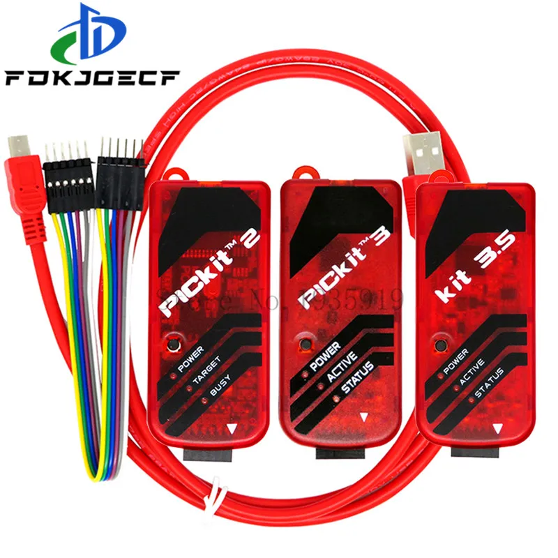 PIC Kit2 Kit3 Kit3.5 PICKit 2 3 3.5 PICKit2 PICKit3 PICKit3.5 programer PIC Kit3 PIC Simulator
PIC Kit2 Kit3 Kit3.5 PICKit 2 3 3.5 PICKit2 PICKit3 PICKit3.5 programer PIC Kit3 PIC Simulator