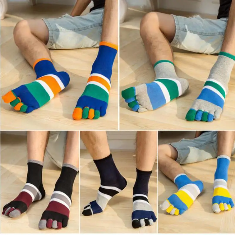Five Finger Socks Men's Mid Barrel Autumn And Winter Men Cotton Split Toe Socks
Five Finger Socks Men's Mid Barrel Autumn And Winter Men Cotton Split Toe Socks