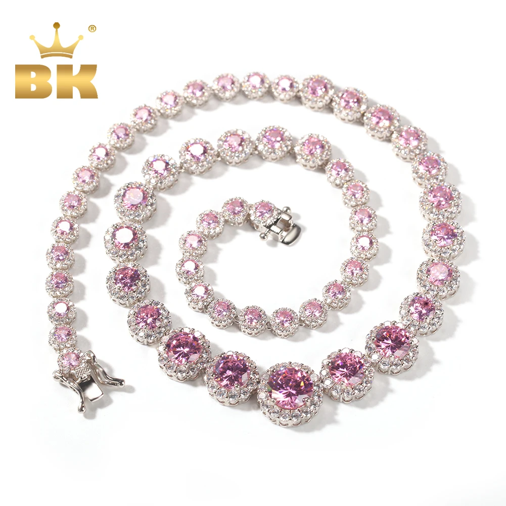 The BLING KING Round CZ Link Necklaces Cubic Zirconia Chains Luxury Bling Jewelry Fashion Hiphop Rapper Choker Charm Jewelry
The BLING KING Round CZ Link Necklaces Cubic Zirconia Chains Luxury Bling Jewelry Fashion Hiphop Rapper Choker Charm Jewelry